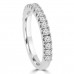 0.80 ct Ladies Round Cut Diamond Wedding Band Ring 
